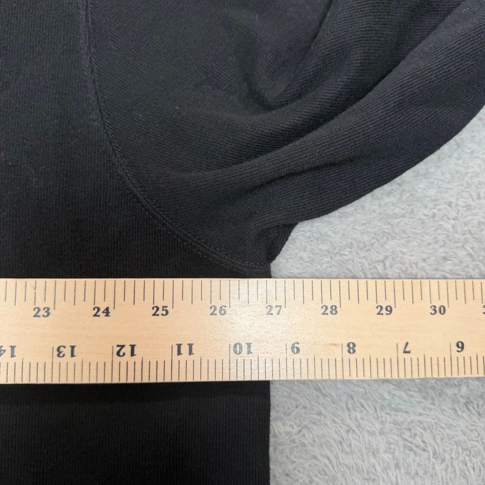 Polo Ralph Lauren Estate Rib Quarter Zip Pullover Black Cotton Mens XLT Tall